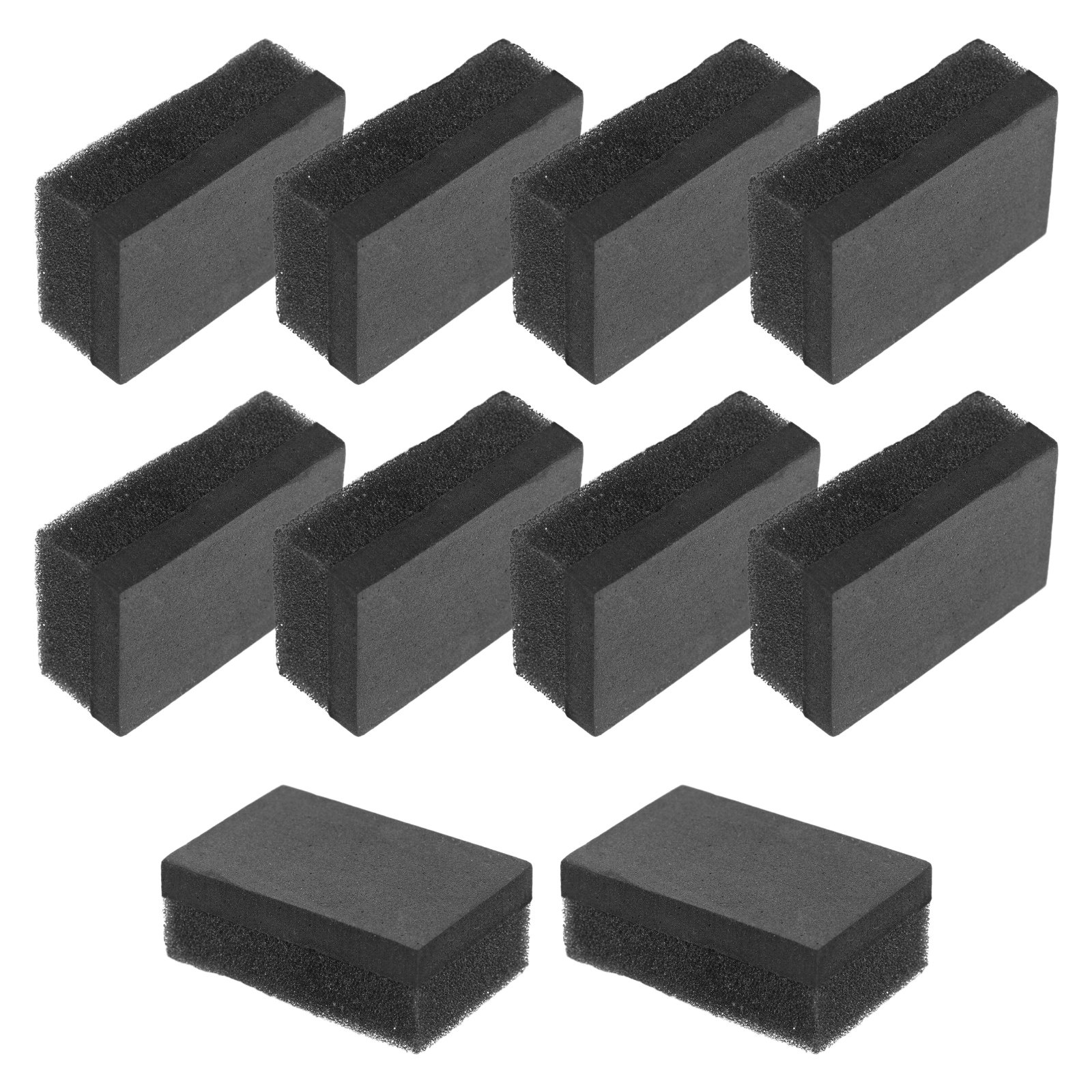 Sneaker Care Spray - 10Pcs Disposable Shoe Polish Cloth Black