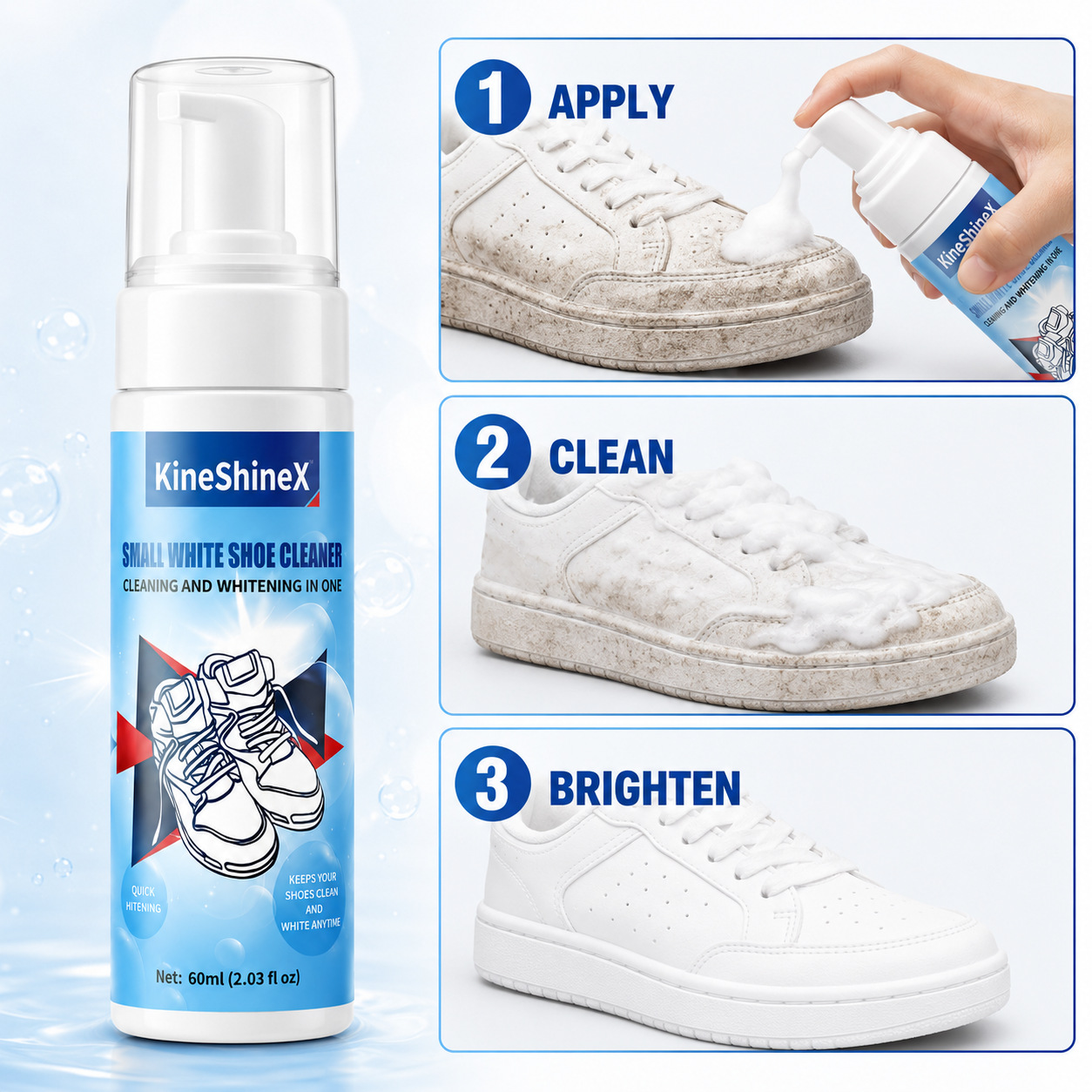 Gihen Shoe Cleaner Kits Water- - Sneaker Care Spray 评论和价格