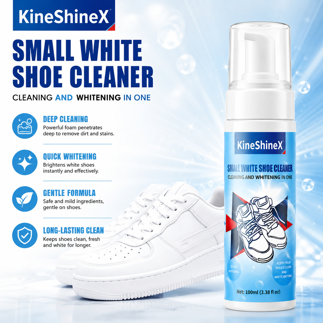 Gihen Shoe Cleaner Kits Water- - Sneaker Care Spray 评论和价格